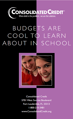 Budgets are Cool Booklet