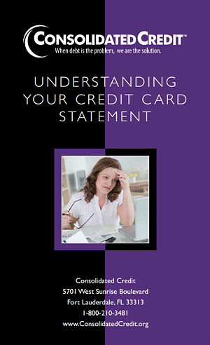 Understanding Your Credit Statement Booklet