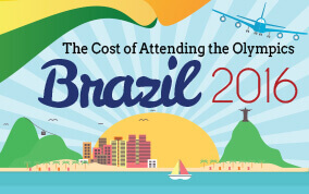 Goes to page displaying info graphic on how much people will spend to enjoy the Rio Olympics